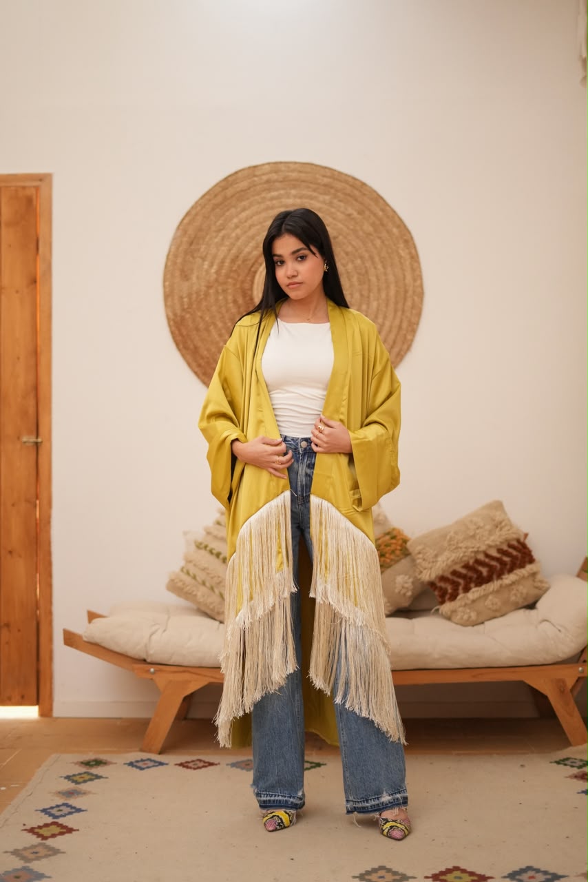 Mustard Seyoull Kaftan