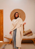 Beige Lunar Shawl