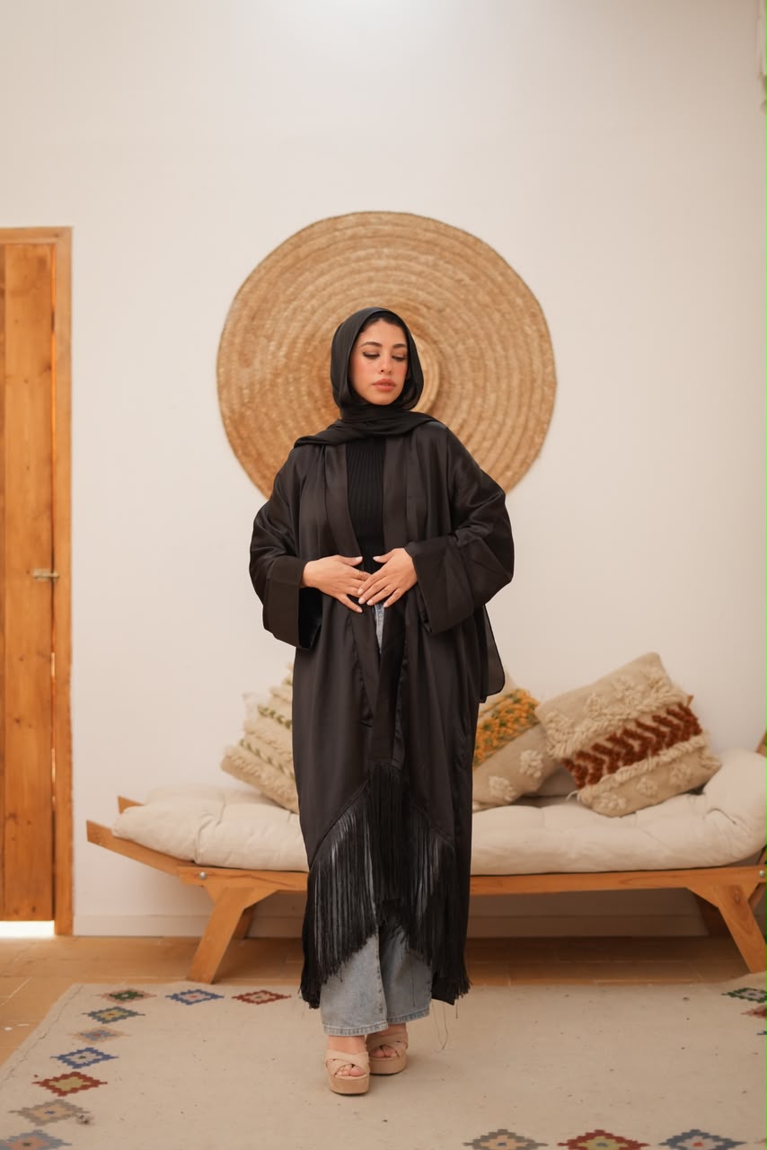 Black Seyoull Kaftan