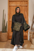 Black Misbah Kaftan