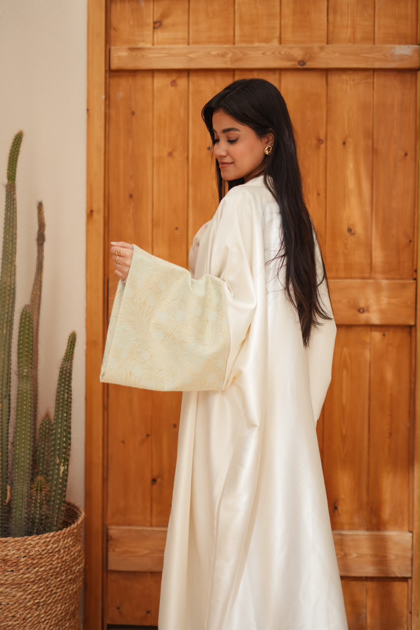Off White Misbah Kaftan